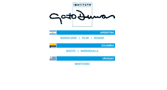 Desktop Screenshot of gatodumas.com